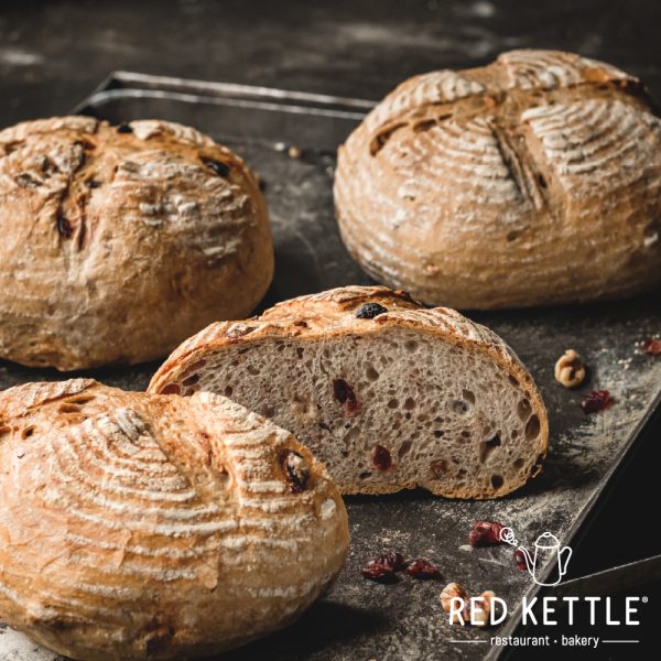 Wholemeal Walnut Cranberry <br/> (3 Loaves)