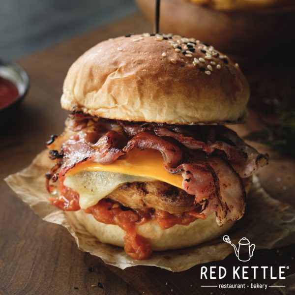 Double Cheese <br/>Pork Burger