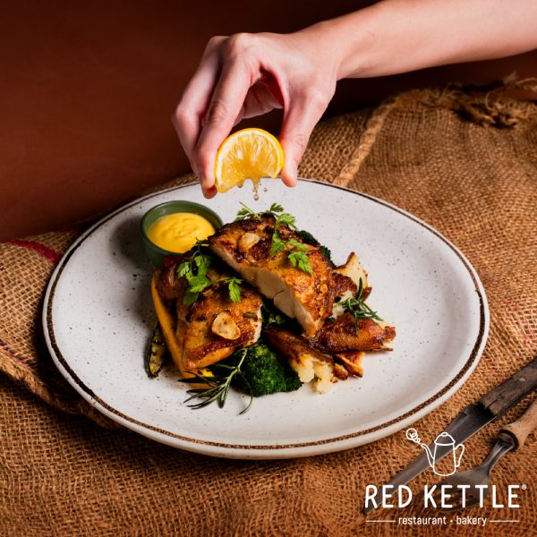 Roasted Chicken N Garlic Potato