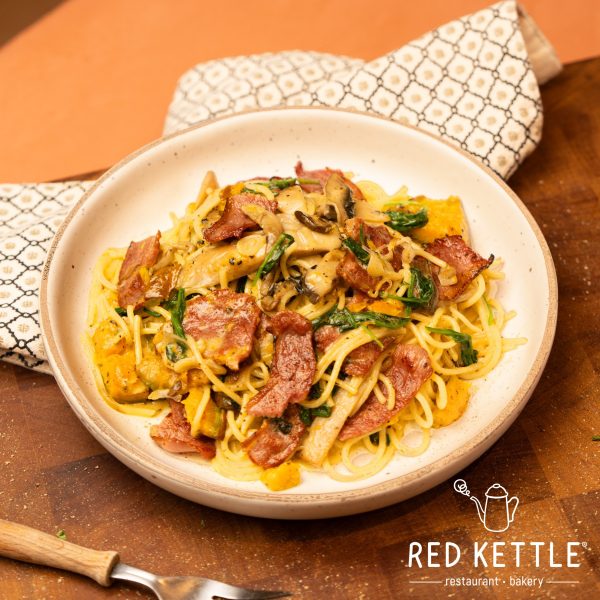 SMOKED DUCK BACON PASTA